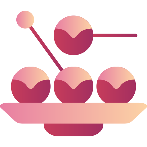 takoyaki Generic Flat Gradient icono