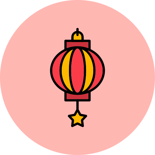 중국 등불 Generic Outline Color icon