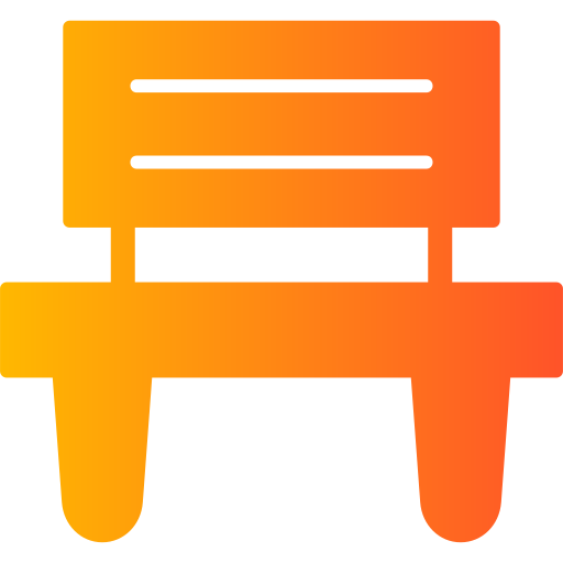 Bench Generic Flat Gradient icon