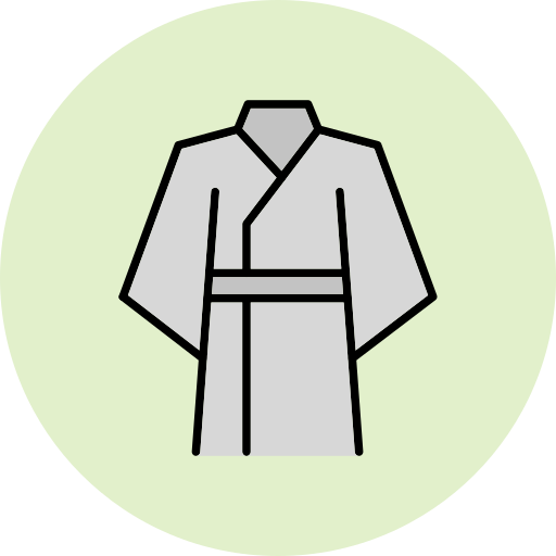 kimono Generic Outline Color icon