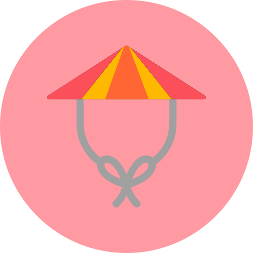 Chinese hat Generic Flat icon