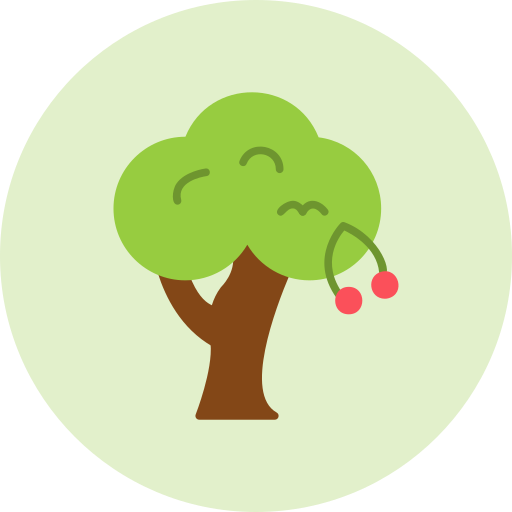 Cherry tree Generic Flat icon