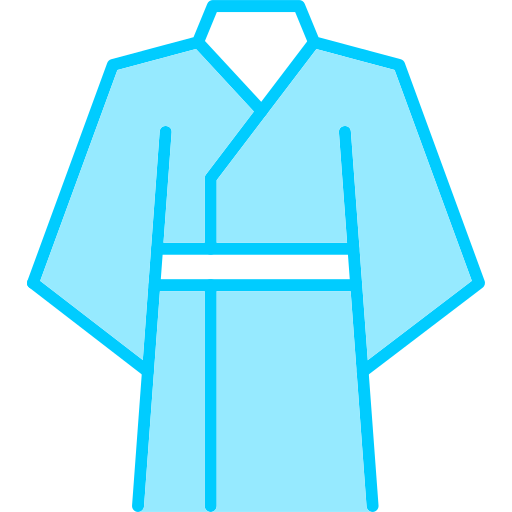 kimono Generic Blue icoon