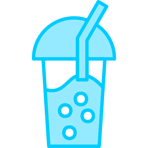 bubble-tee Generic Blue icon