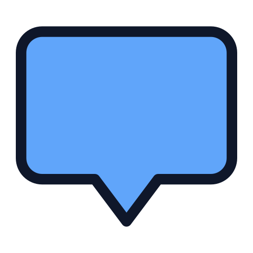 Chat Generic Outline Color icon