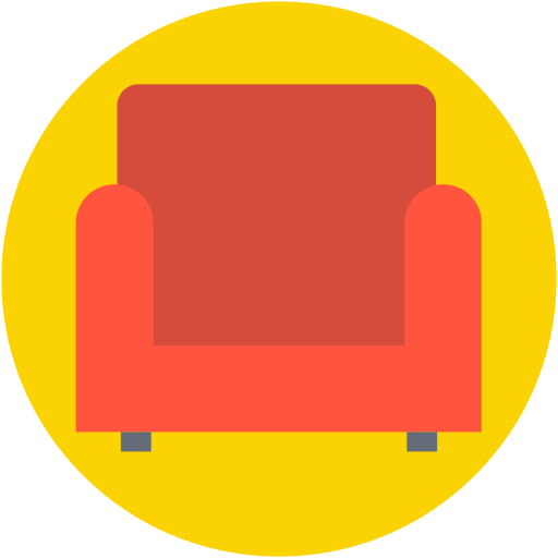 Sofa Generic Rounded Shapes icon
