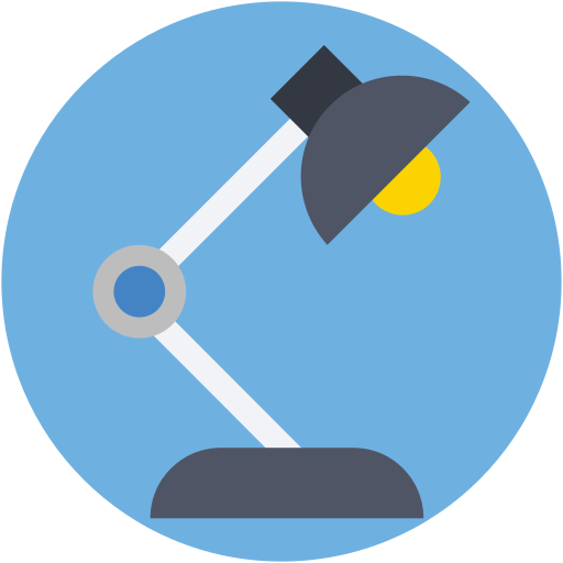 bureaulamp Generic Rounded Shapes icoon
