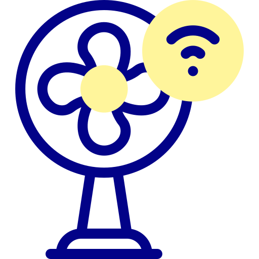fan Detailed Mixed Lineal color icon