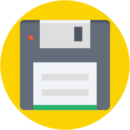Floppy disk Generic Rounded Shapes icon
