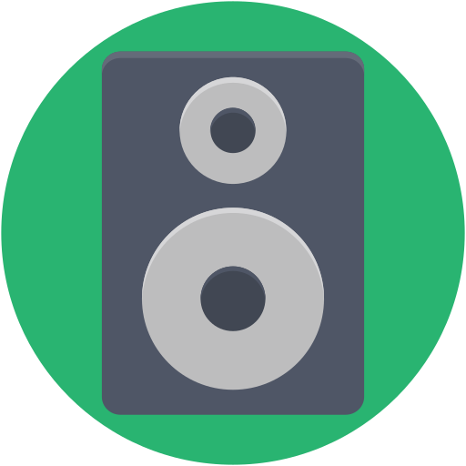 Speaker box Generic Rounded Shapes icon