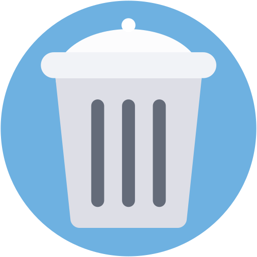 Dustbin Generic Rounded Shapes icon