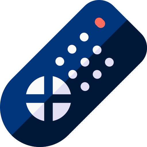 リモコン Basic Rounded Flat icon