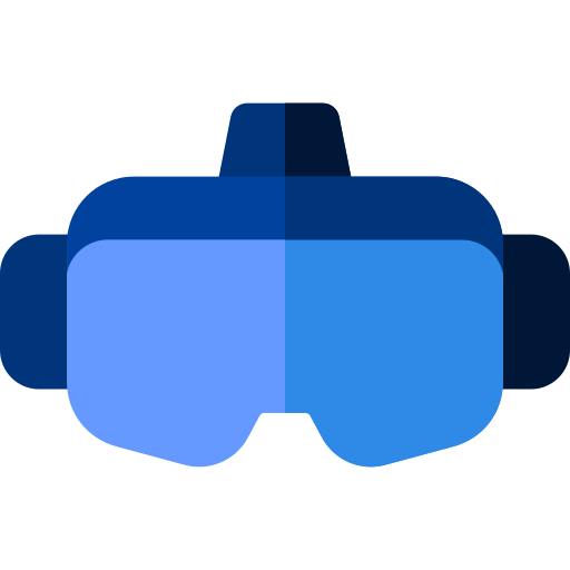 Vr glasses Basic Rounded Flat icon