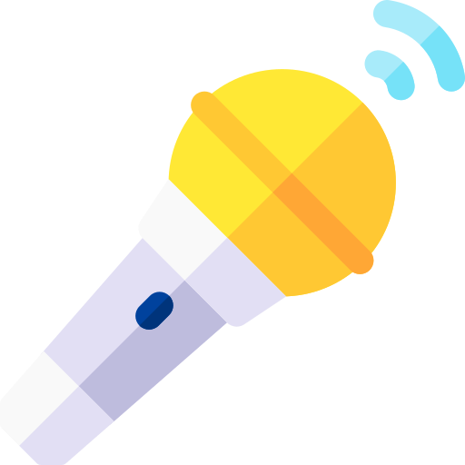 microfono Basic Rounded Flat icona