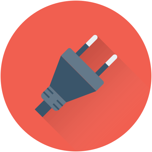 Power plug Generic Flat icon