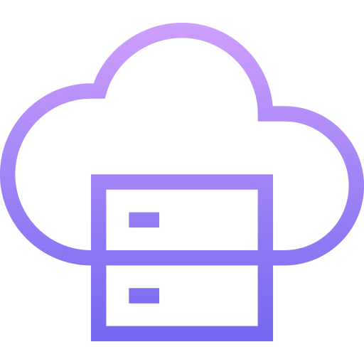 cloud-server Generic Gradient icon