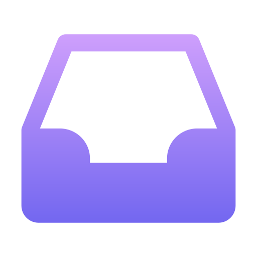 Archive Generic Flat Gradient icon