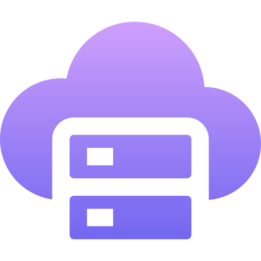 server cloud Generic Flat Gradient icona