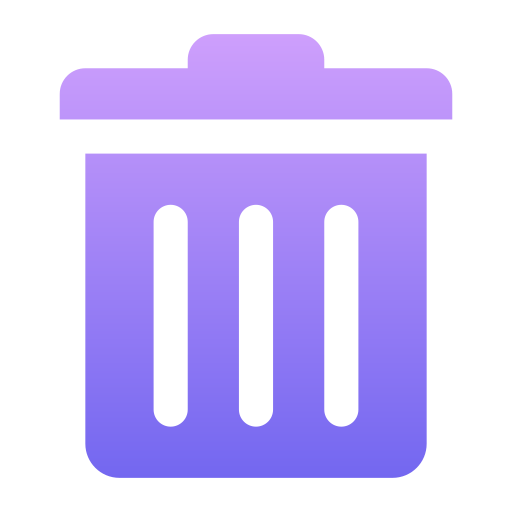 löschen Generic Flat Gradient icon