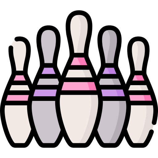 bowling Special Lineal color icona