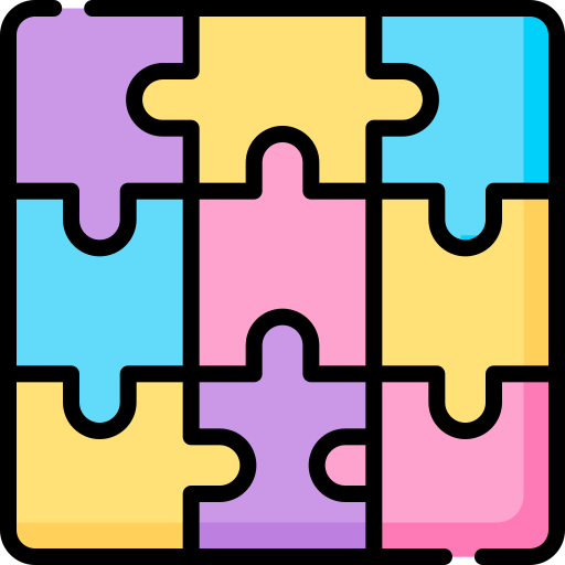 puzzle Special Lineal color icona