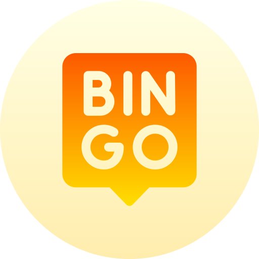 bingo Basic Gradient Circular Icône