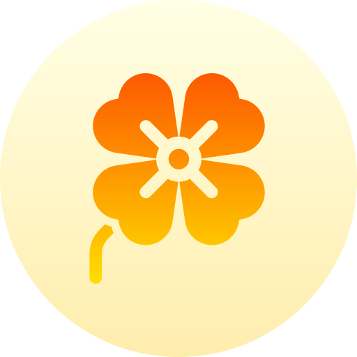 클로버 Basic Gradient Circular icon