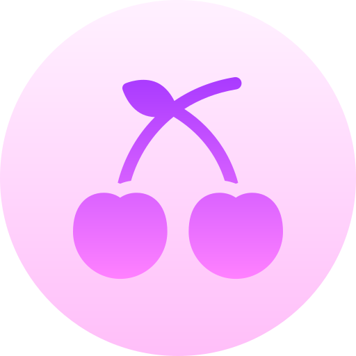 Cherry Basic Gradient Circular icon