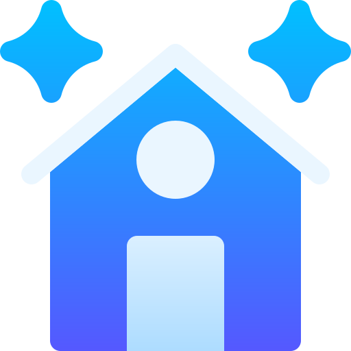 huis Basic Gradient Gradient icoon