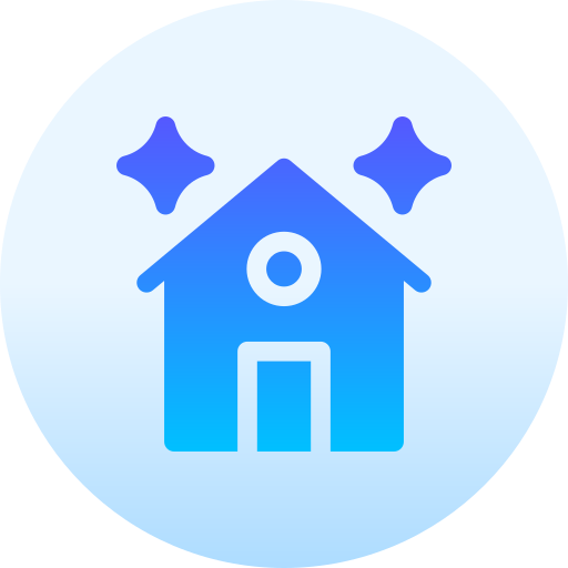 Дом Basic Gradient Circular иконка