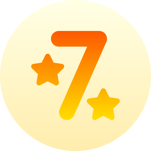 sieben Basic Gradient Circular icon