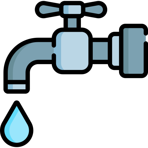 깨끗한 물 Special Lineal color icon