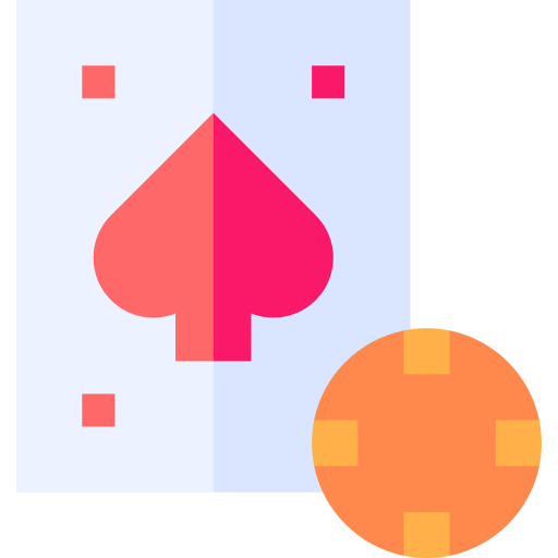 Gambling Basic Straight Flat icon