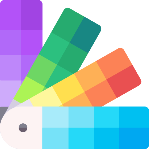 colores Basic Rounded Flat icono