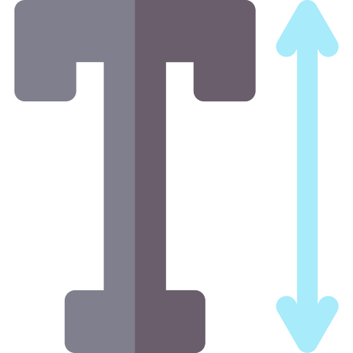 Vertical Basic Rounded Flat icon