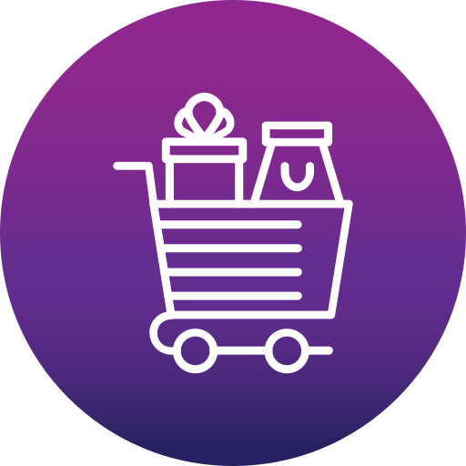 Shopping cart Generic Flat Gradient icon