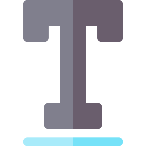 alineación Basic Rounded Flat icono