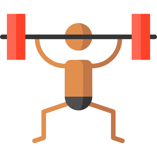 fitness Puppet Characters Flat icon