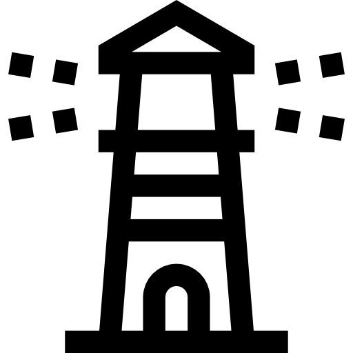 latarnia morska Pixelmeetup Lineal ikona