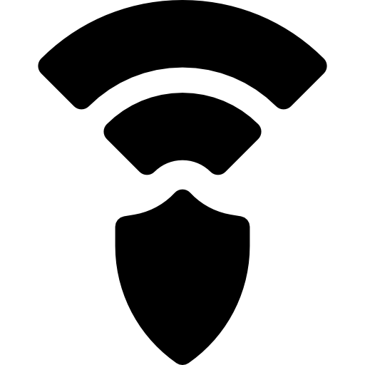 inalámbrico Basic Rounded Filled icono