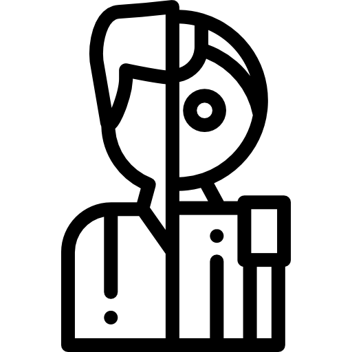アンドロイド Detailed Rounded Lineal icon