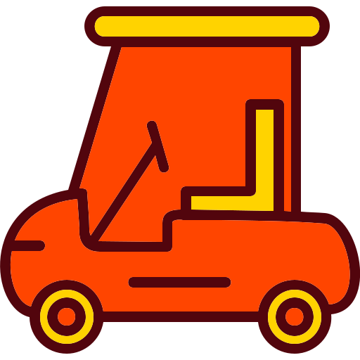 golfwagen Generic Outline Color icon