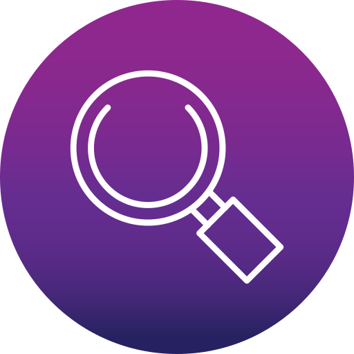Magnifying glass Generic Flat Gradient icon
