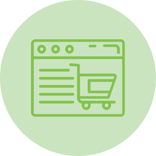 online einkaufen Generic Flat icon