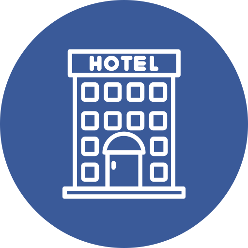 Hotel Generic Flat icon
