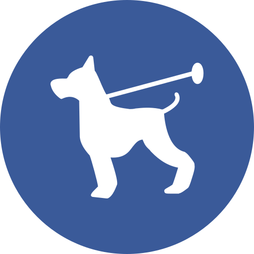 perro caminando Generic Mixed icono