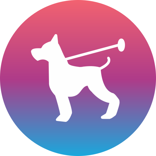 犬の散歩 Generic Mixed icon