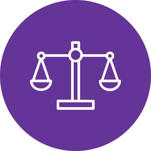 Justice scale Generic Flat icon