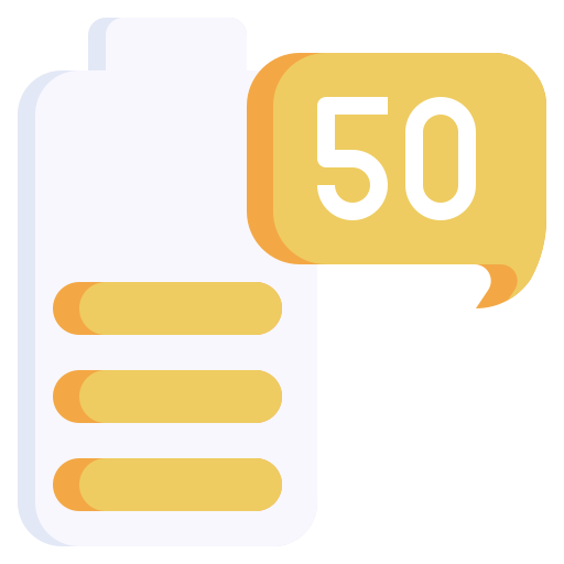 50 Surang Flat ikona