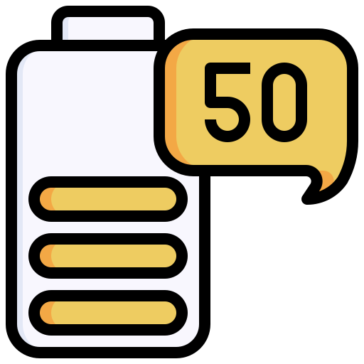 50 Surang Lineal Color icono